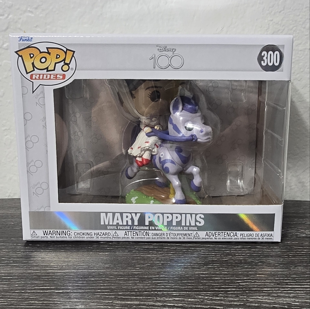 Funko Pop! Disney 100 Mary Poppins on Purple Carousel Horse